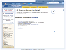 Tablet Screenshot of abcdatos.net
